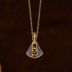 Classic Style Nossa Senhora Aparecida Divine Protection Pendant Necklace