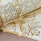 Cross & Crown Sparkle Necklace (2 Sizes): Embody Faith and Regal Devotion