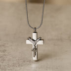 Detachable Inner Cross Necklace: Ground Your Faith in Love That Transcends