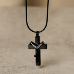 Detachable Inner Cross Necklace: Ground Your Faith in Love That Transcends