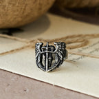 Archangel Michael Winged Sword Ring: A Symbol of Divine Protection