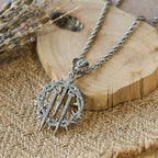 Crown of Thorns & Nails Rope Chain Necklace: A Symbol of Redemptive Sacrifice