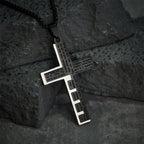 Modern Tri-Color Lord's Prayer Cross Necklace: A Timeless Symbol of Holy