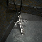 Modern Tri-Color Lord's Prayer Cross Necklace: A Timeless Symbol of Holy