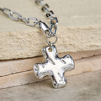 Minimalist Cross Paperclip Link Chain Necklace: A Symbol of Modern Faith & Style