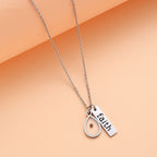 Heart & Tear Drop Mustard Seed Faith Necklace: A Symbol of Tiny yet Powerful Faith