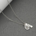 Heart & Tear Drop Mustard Seed Faith Necklace: A Symbol of Tiny yet Powerful Faith