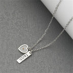 Heart & Tear Drop Mustard Seed Faith Necklace: A Symbol of Tiny yet Powerful Faith