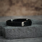 Luminous Silicon Cross Bracelet with Matthew 19:26: Timeless Message of Hope and Faith