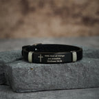 Luminous Silicon Cross Bracelet with Matthew 19:26: Timeless Message of Hope and Faith