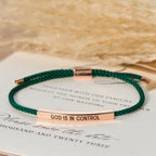 God Is in Control Faith Bracelet: A Symbol of Trust & Wedding Blessing