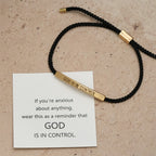 God Is in Control Faith Bracelet: A Symbol of Trust & Wedding Blessing