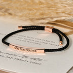 God Is in Control Faith Bracelet: A Symbol of Trust & Wedding Blessing