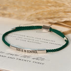 God Is in Control Faith Bracelet: A Symbol of Trust & Wedding Blessing