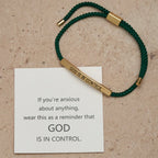 God Is in Control Faith Bracelet: A Symbol of Trust & Wedding Blessing