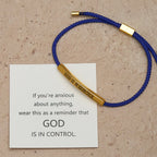 God Is in Control Faith Bracelet: A Symbol of Trust & Wedding Blessing