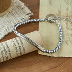 Strength & Courage Engraved Beaded Bracelet: A Symbol of Divine Strength & Courage