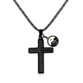 Jesus Engraved Mustard Seed Cross Necklace: A Symbol of Christ’s Love & Faith’s Power