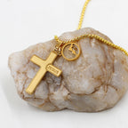 Jesus Engraved Mustard Seed Cross Necklace: A Symbol of Christ’s Love & Faith’s Power