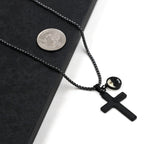 Jesus Engraved Mustard Seed Cross Necklace: A Symbol of Christ’s Love & Faith’s Power
