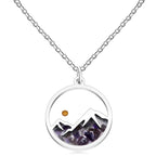 Multi-Gemstone Mustard Seed Mountain Necklace: A Symbol of Faith That Moves Mountains