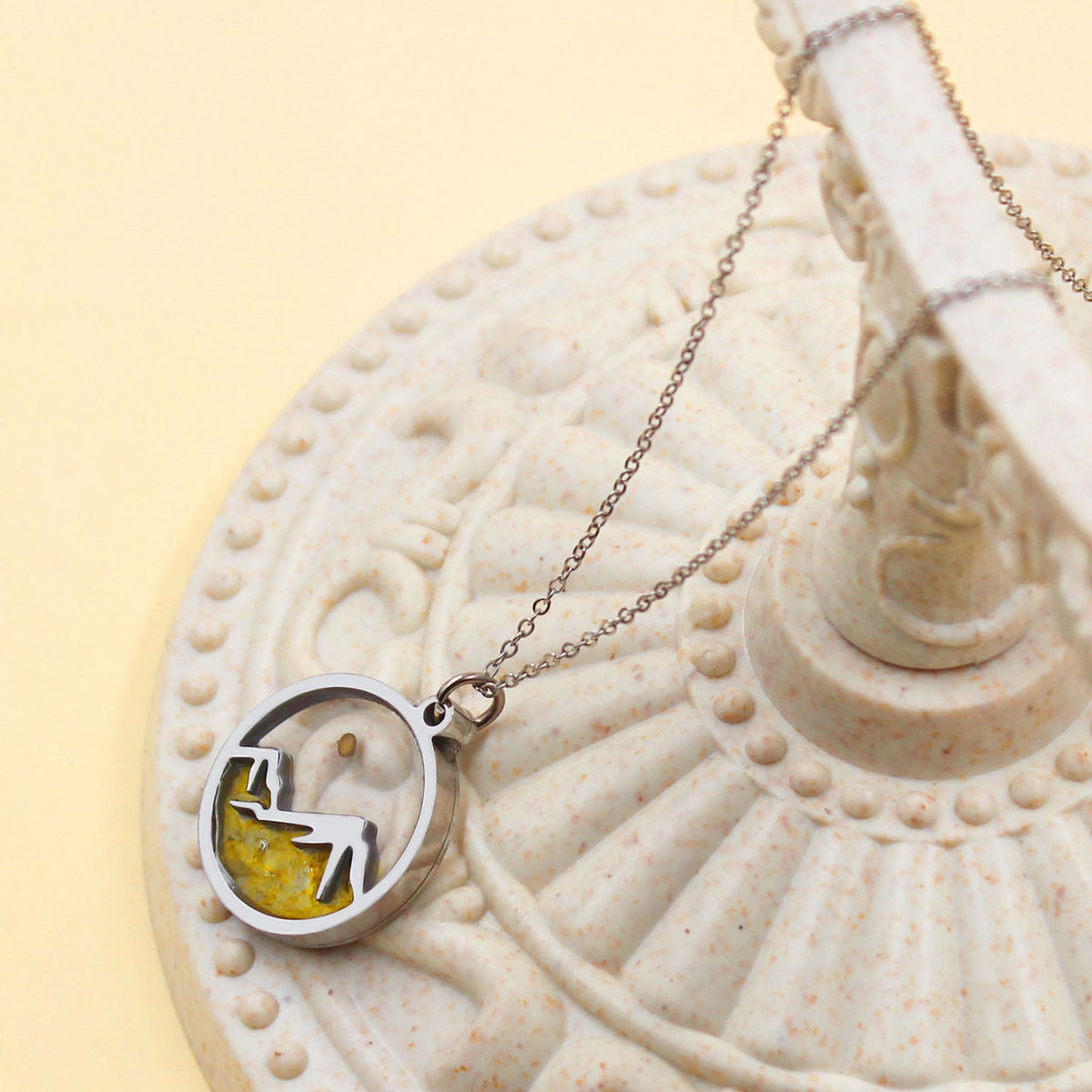 Multi-Gemstone Mustard Seed Mountain Necklace: A Symbol of Faith That Moves Mountains