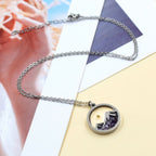 Multi-Gemstone Mustard Seed Mountain Necklace: A Symbol of Faith That Moves Mountains