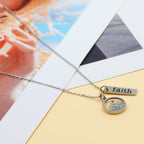 Faith Tag & Mustard Seed Mountain Necklace: A Symbol of Mountain-Moving Belief