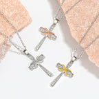 Infinity Cross Zircon Necklace: A Symbol of Christ’s Everlasting Love