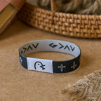 NFC Sacred Symbol Wristband: Unlocking Daily Divine Verses with a Tap