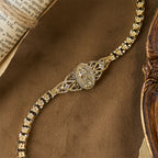 Golden Filigree Our Lady Bracelet Collection: A Symbol of Maternal Grace and Protection