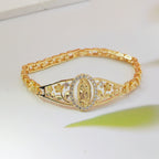 Golden Filigree Our Lady Bracelet Collection: A Symbol of Maternal Grace and Protection