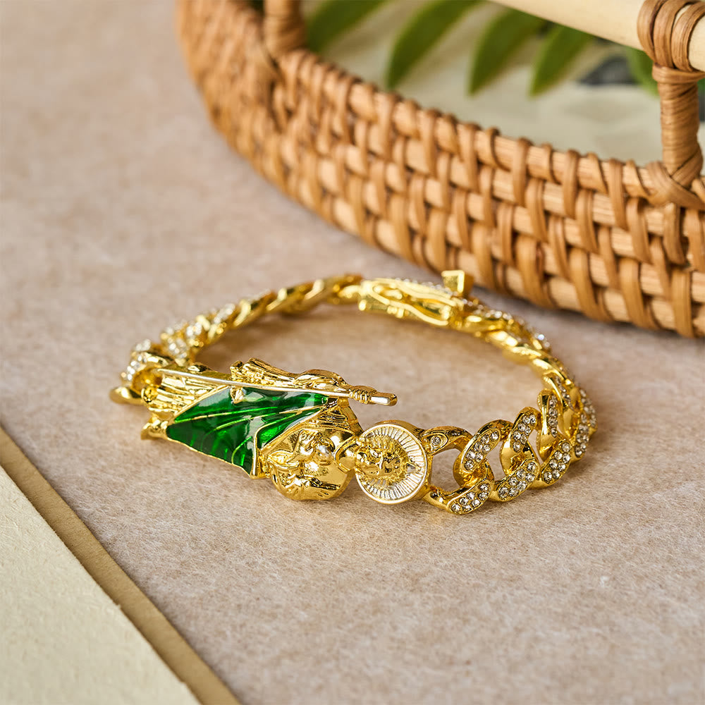 Rotating St. Jude Crystal Halo Necklace: A Symbol of Sacred Grace and Protection