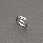 Faith Hope Love Cross Open Ring: Divine Grace & Timeless Symbol