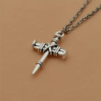 Nail Cross Link Necklace: A Symbol of Sacred Strength and Redemption
