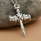 Nail Cross Link Necklace: A Symbol of Sacred Strength and Redemption