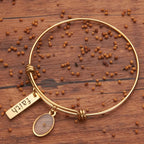 Mustard Seed Faith Charm Bangle: Carry Faith Close to Heart