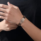 Link Chain Cross Engraved Bracelet: A Symbol of Divine Strength & Faith