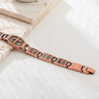 Link Chain Cross Engraved Bracelet: A Symbol of Divine Strength & Faith