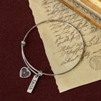 Mustard Seed Faith Bangle with Heart Charm: A Symbol of Unwavering Belief & Grace