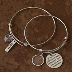 Mustard Seed Faith Bangle with Heart Charm: A Symbol of Unwavering Belief & Grace