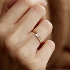 TRUST GOD Split-Band Ring: Steady Companion of Divine Trust