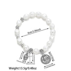 Our Lady Miraculous Medal St. Benedict Bracelet
