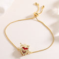 Elegant Sacred Heart Devotion Bracelet: Embodying Christ's Love And Spiritual Strength
