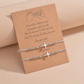 Intricate Cross Beaded Bracelet: Woven with Faith, Grace & Unwavering Love