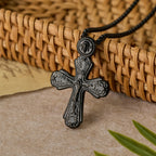 Orthodox Crucifix Pendant Necklace: Emblem of Redemption & Sacred Devotion