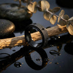 Rotating Cross Spinner Stress-relieving Ring: Emblem of Unshakable Faith