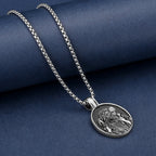The Good Shepherd Jesus Pendant Necklace