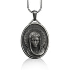 Assumption of the Virgin Mary Stainless Steel Necklace