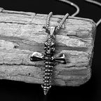 Punk Style Skull Crossbones Pendant Necklace